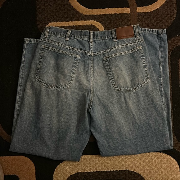 Blue Light wash Calvin Klein Jeans Easy Fit Wide Leg - Picture 2 of 4